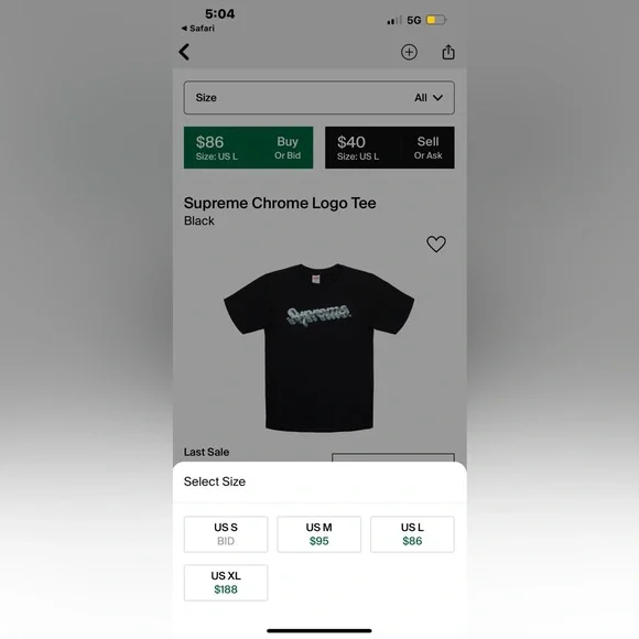 supreme tee - Picture 3 of 3